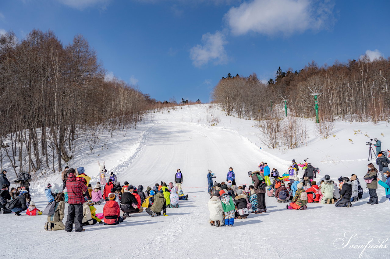 井山敬介さん＆清水宏保さんと一緒に雪遊び♪新しいカタチの子育てネットワークコミュニティ『Kids com』イベント、親子で楽しい［スノースポーツフェスティバル］in サッポロテイネ